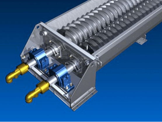 冷却循环螺旋输送机