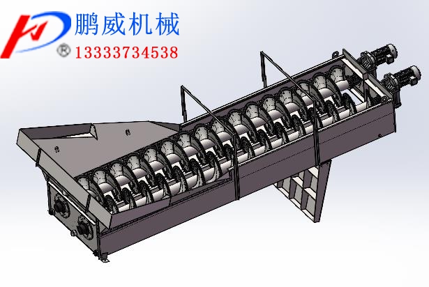 双螺旋洗砂机